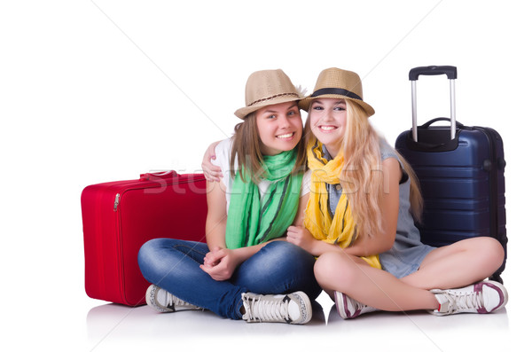 Stock foto: Paar · jungen · Studenten · Mädchen · Frauen