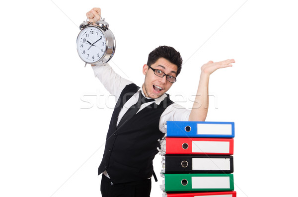 Man failing to meet his deadlines Stock photo © Elnur
