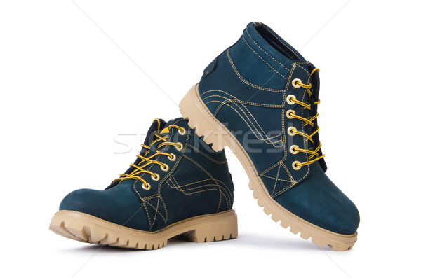 Stock photo: Heavy duty shoes isolated on the white