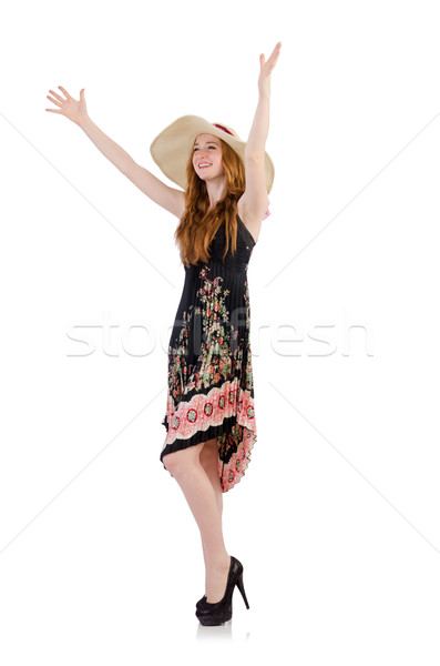Kobieta moda odzież dziewczyna model lata Zdjęcia stock © Elnur