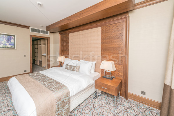 Hotel room with modern interior Stock photo © Elnur