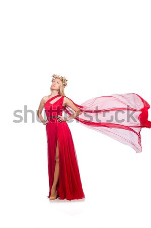 Woman in fashion clothing isolated on white Stock photo © Elnur