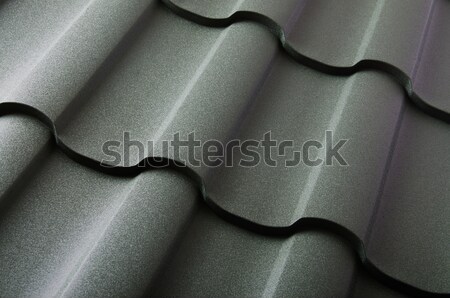 Metal acoperiş ţiglă textură construcţie Imagine de stoc © Elnur