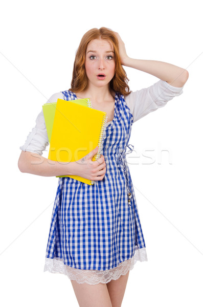 Young student isolated on white Stock photo © Elnur