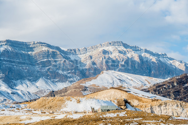 Mountains during winter in Azerbaijan Stock photo © Elnur