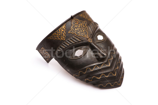 Metal mask isolated on white Stock photo © Elnur