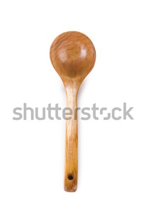 Wooden spoon isolated on white Stock photo © Elnur