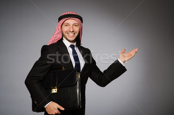 Arab man in diversity concept Stock photo © Elnur