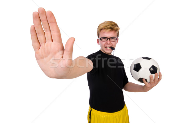 Funny man in sports concept Stock photo © Elnur