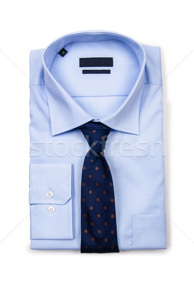 Nice male shirt isolated on the white Stock photo © Elnur