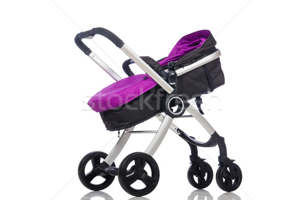 Child pram isolated on the white background Stock photo © Elnur