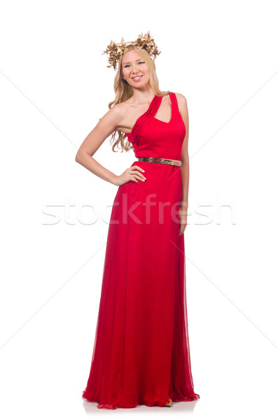 Woman in fashion clothing isolated on white Stock photo © Elnur