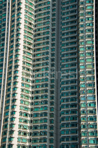 Residencial edificio Hong Kong cielo viaje edificios Foto stock © Elnur