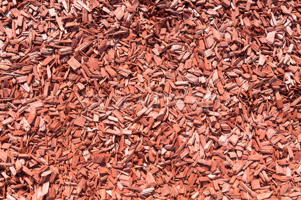 Background made from brown wood chips Stock photo © Elnur