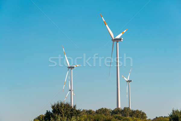 Foto stock: Viento · brillante · verano · día · cielo · tecnología