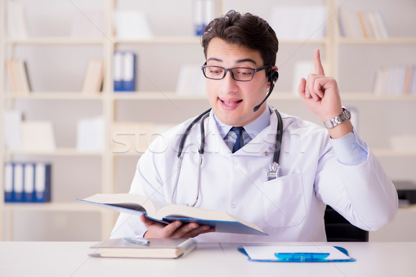 Young man doctor in medical concept Stock photo © Elnur