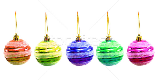 Christmas decorations in festive holiday concept Stock photo © Elnur