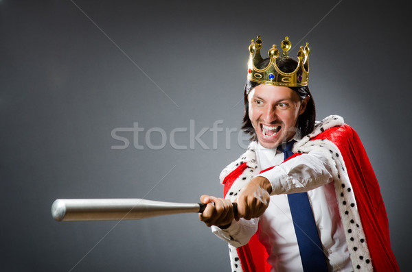 Jungen König Geschäftsmann royal Mann Sport Stock foto © Elnur