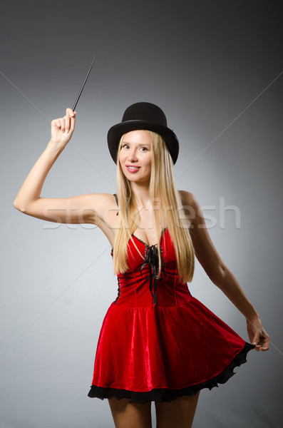 Witch doing her dirty tricks Stock photo © Elnur