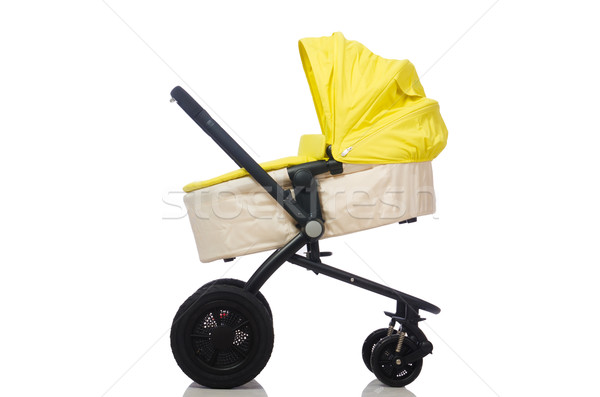 Child pram isolated on the white background Stock photo © Elnur