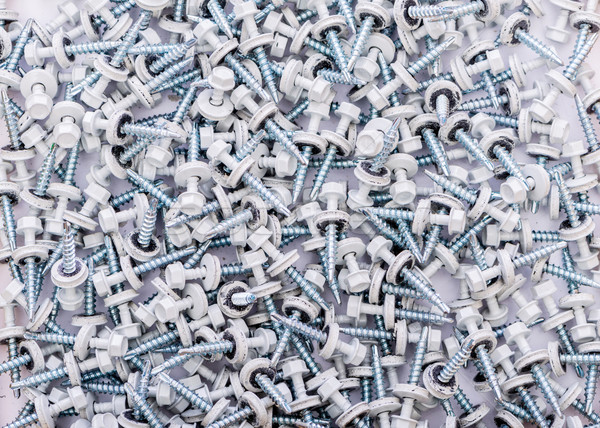 Many screws arranged as background Stock photo © Elnur