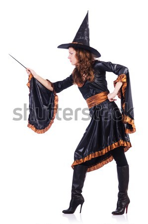 Woman pirate isolated on white Stock photo © Elnur
