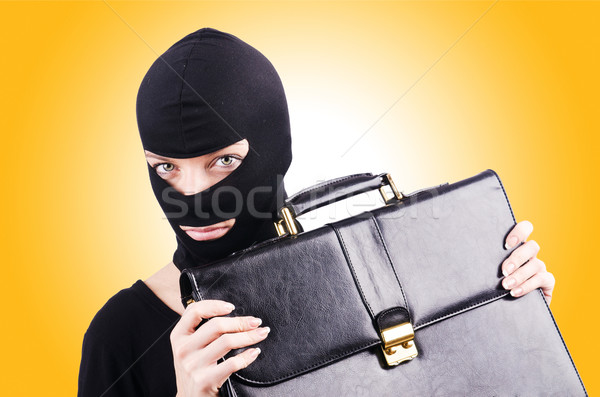 Przemysłowych szpiegostwo osoby tle bezpieczeństwa biznesmen Zdjęcia stock © Elnur