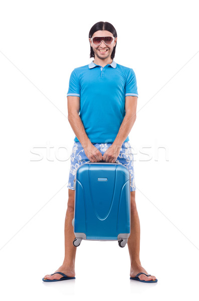 Travelling tourism concept isolated on white Stock photo © Elnur
