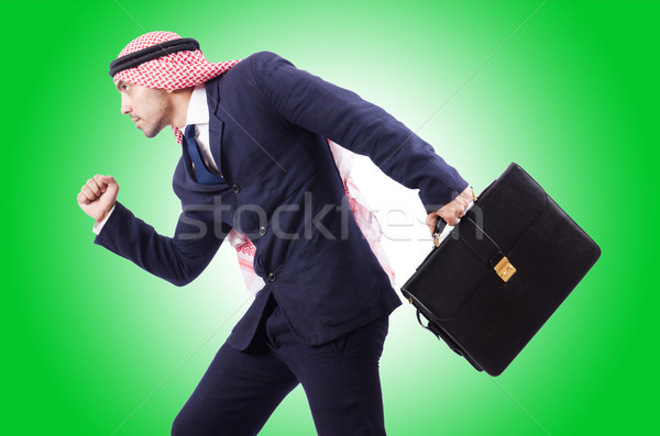 Arab businessman isolated on white Stock photo © Elnur