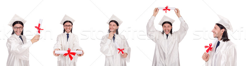 The young man ready for university graduation Stock photo © Elnur