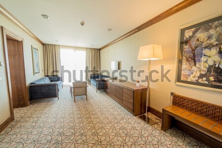 Chambre intérieur modernes meubles lumière maison [[stock_photo]] © Elnur