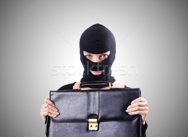Industriële spionage persoon zakenman pak leuk Stockfoto © Elnur