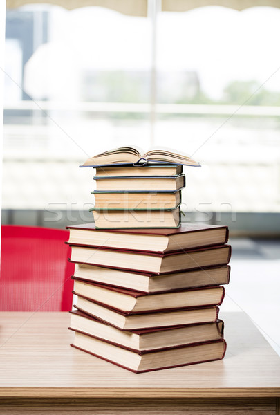 Libros libro fondo habitación Foto stock © Elnur