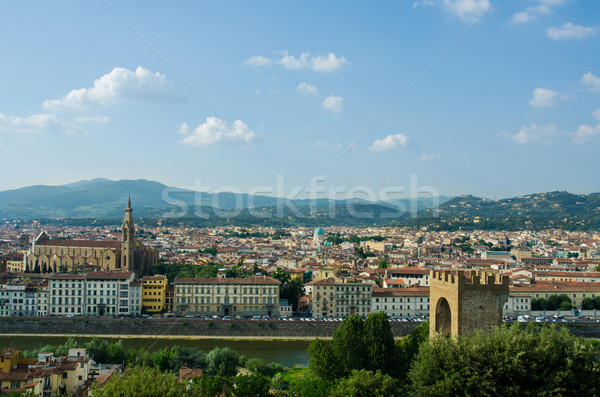 View of Florence during the day Stock photo © Elnur