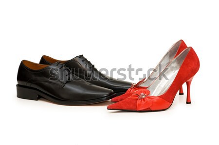 Woman shoes isolated on the white Stock photo © Elnur