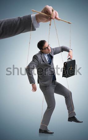 Man with gun and sacks of money Stock photo © Elnur