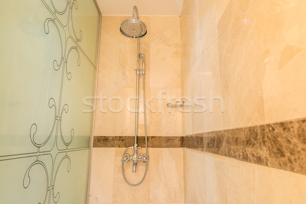 Modern bathroom interior with bathtub Stock photo © Elnur