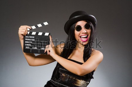 Satan halloween film boord glimlach nacht Stockfoto © Elnur