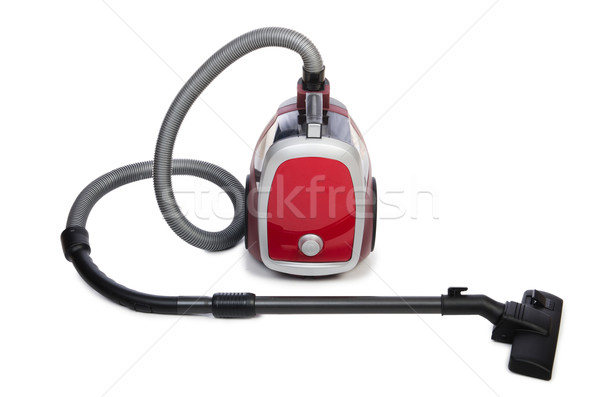 Stock photo: Vacuum cleaner isolated on the white background