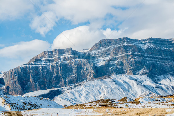 Mountains during winter in Azerbaijan Stock photo © Elnur