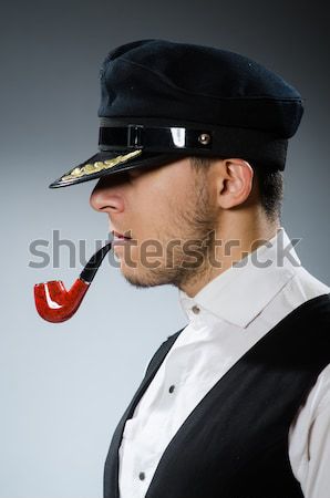 One eyed pirate isolated on the white Stock photo © Elnur