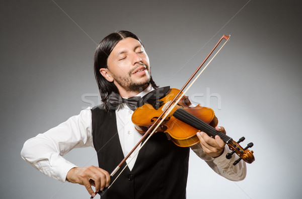 музыканта виолончель изолированный белый искусства концерта Сток-фото © Elnur