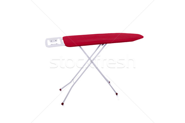 Red ironing board isolated on white background Stock photo © Elnur