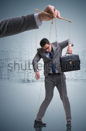 Twin brothers tied up with rope isolated on the white Stock photo © Elnur