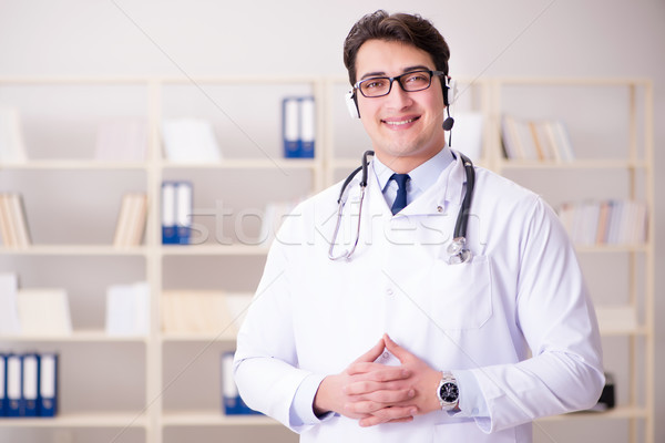 Young man doctor in medical concept Stock photo © Elnur