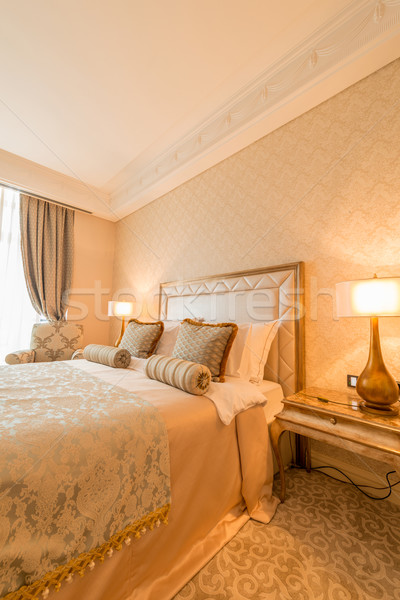 Bedroom room in modern style Stock photo © Elnur