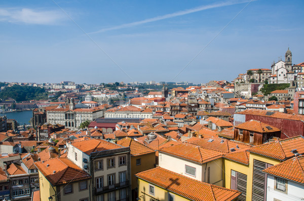 View of Porto city on summer day Stock photo © Elnur