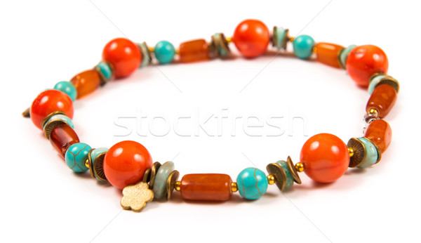 Jewellery bracelet armlet isolated on white background Stock photo © Elnur