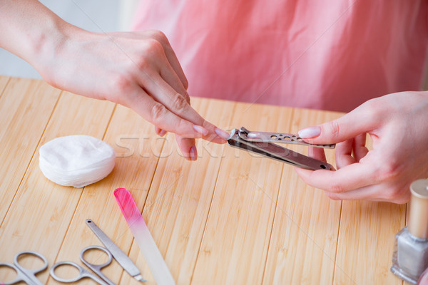 The beauty products nail care tools pedicure closeup Stock photo © Elnur