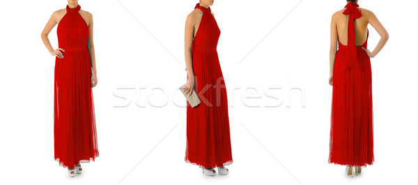 Woman dress composition on white Stock photo © Elnur